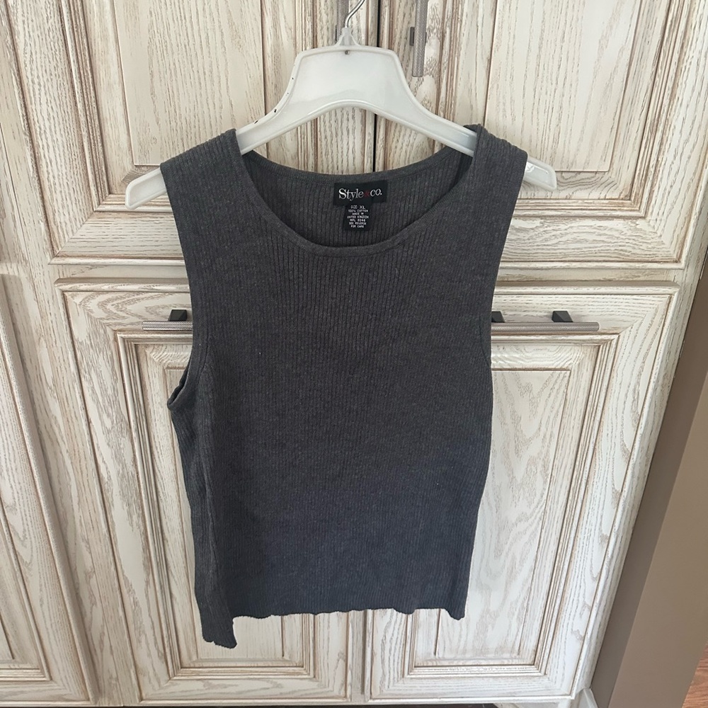 Style & co. Knit tank top